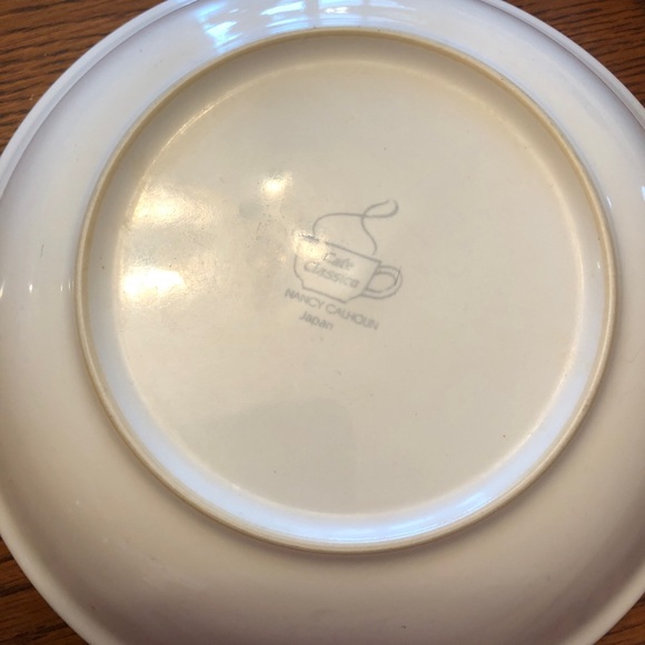 5 pc place setting Cafe Classico, Nancy Calhoun BELLA ROMA country apple design - Picture 12 of 16